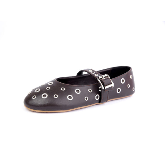 Ballarina flat - leather