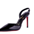 Christian Louboutin Apostropha Leather Slingback Pumps