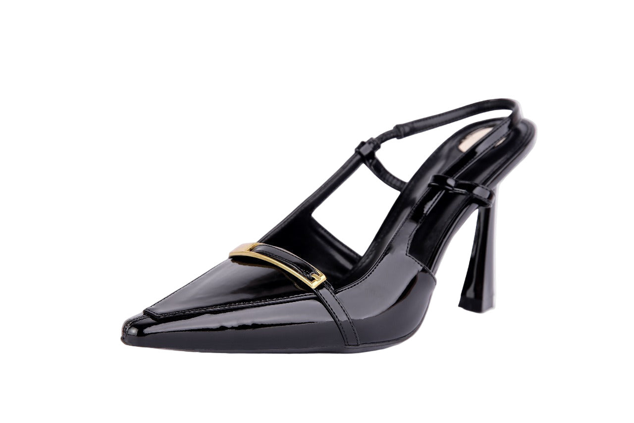 Saint Laurent Jacqueline 75 Slingback Pumps