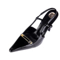 Saint Laurent Jacqueline 75 Slingback Pumps