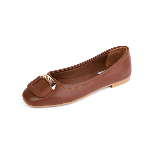 Ballarina flat - Leather