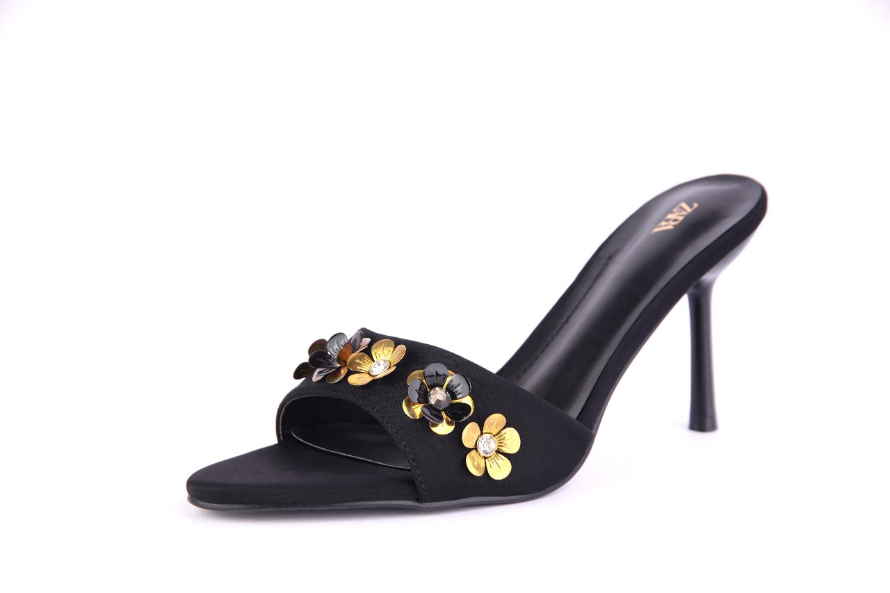 Zara Luxe Bloom Stilleto