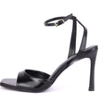 Zara Crackled Effect Heeled Sandals