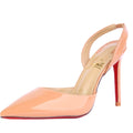Christian Louboutin Apostropha Leather Slingback Pumps